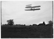 TITLE: [Front view of flight 41, Orville flying to the left at a height of about 60 feet; Huffman Prairie, Dayton, Ohio]
CALL NUMBER: LC-W86- 75 [P&P] REPRODUCTION NUMBER: LC-DIG-ppprs-00666 (digital file from original) LC-W861-75 (b&w film copy neg.) CREATED/PUBLISHED: [1905 Sept. 29] PART OF:  Glass negatives from the Papers of Wilbur and Orville Wright REPOSITORY:  Library of Congress Prints and Photographs Division Washington, D.C. 20540 USA