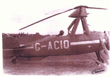 Aeropuerto de Manises (Valencia). Autogiro, 1934. Aena